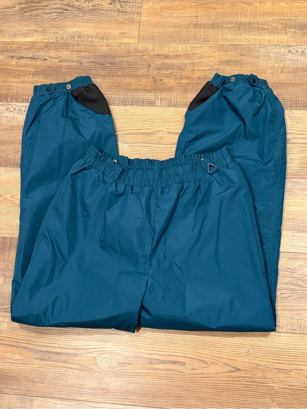 Columbia Teal Blue Outdoor Windbreaker Pants waterproof men’s lg